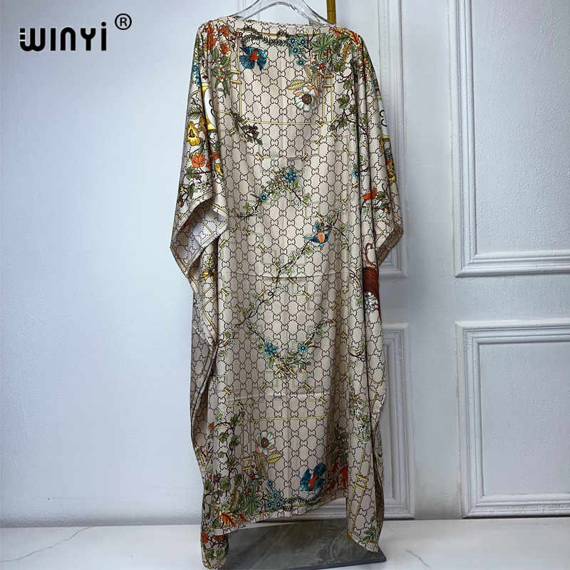 Winyi 2024 Kalkoen Jurk Voor V - Boho Summer Beach Maxi Dress recensie en prijs