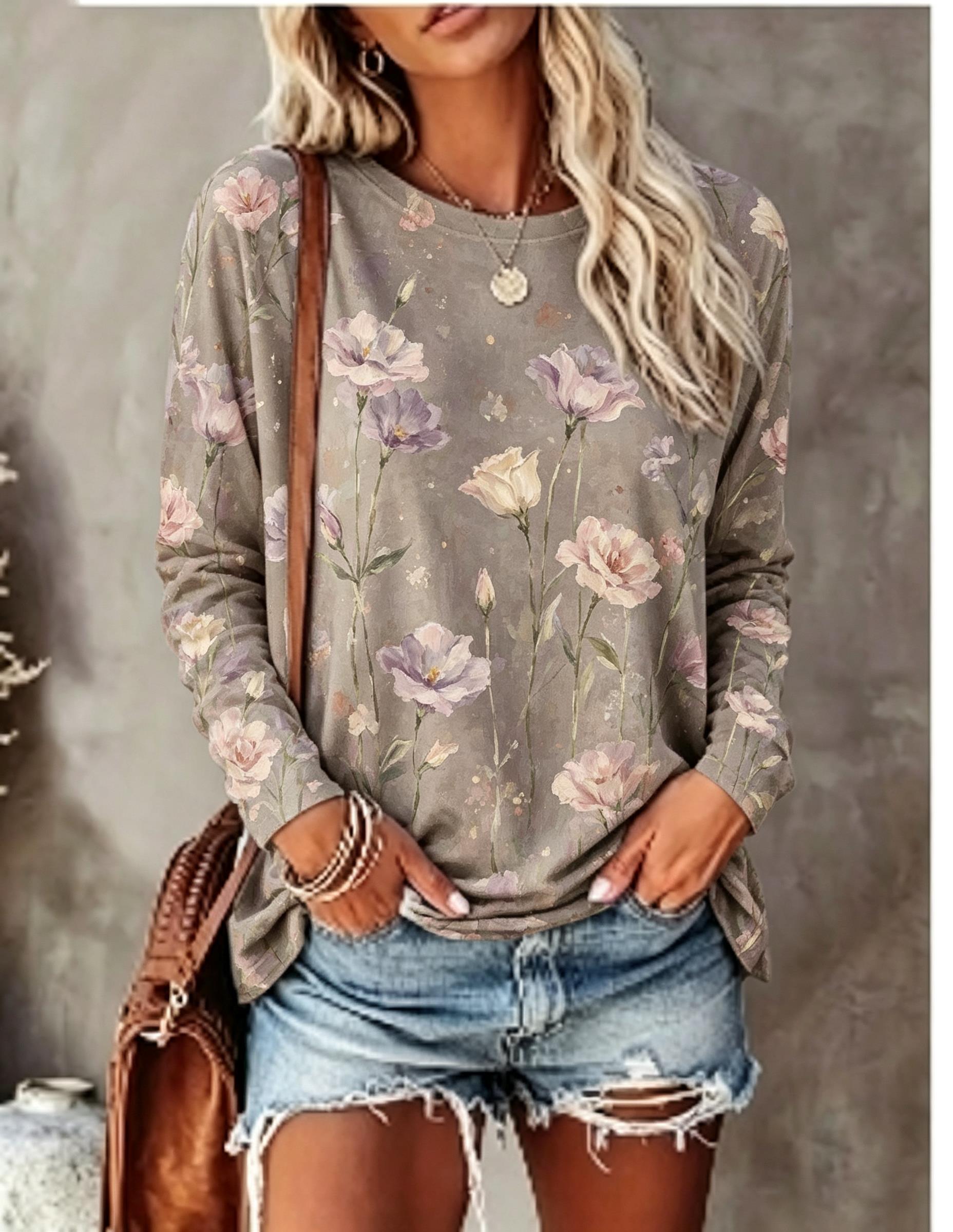 Dames T-shirt met lange mouwen - Blouses recensie en prijs
