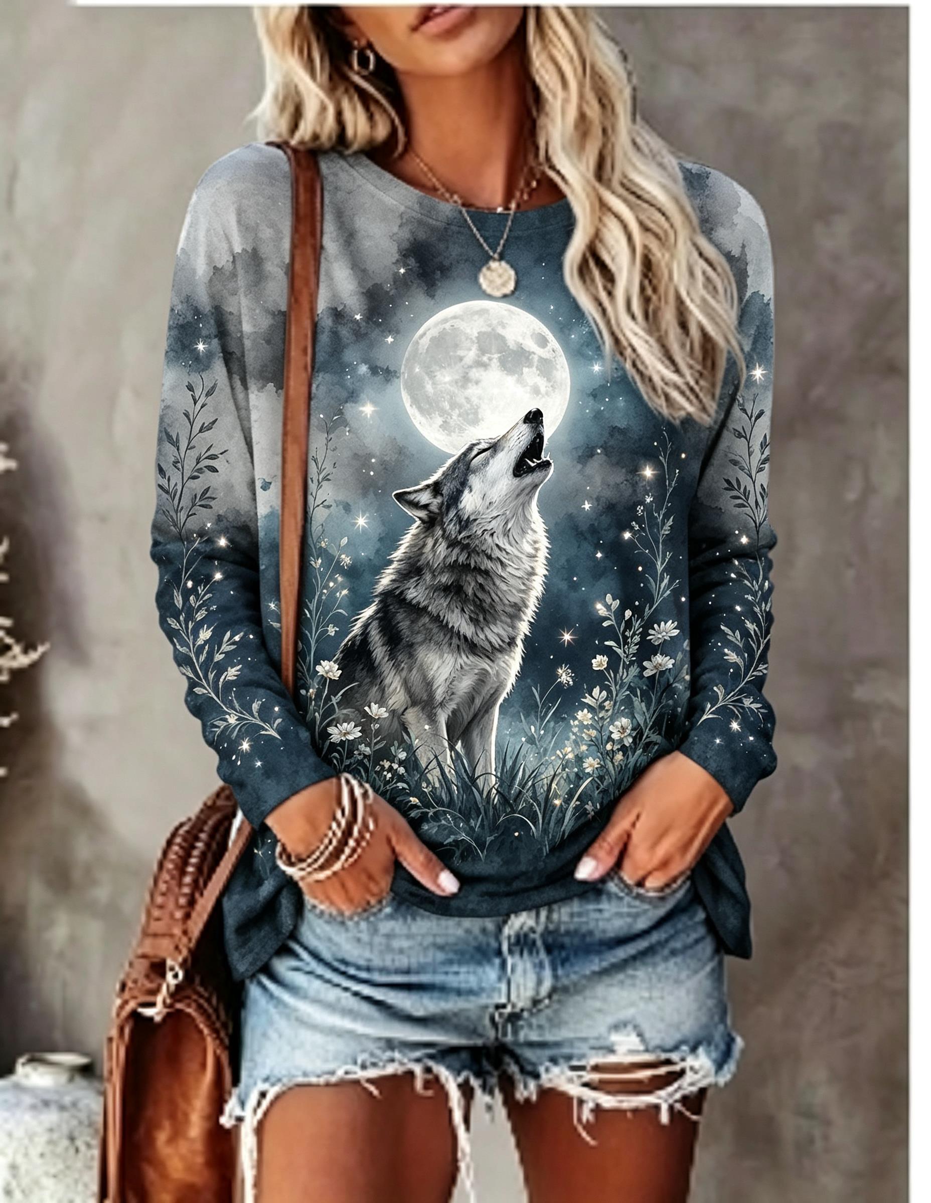 Dames T-shirt met lange mouwen - Blouses recensie en prijs