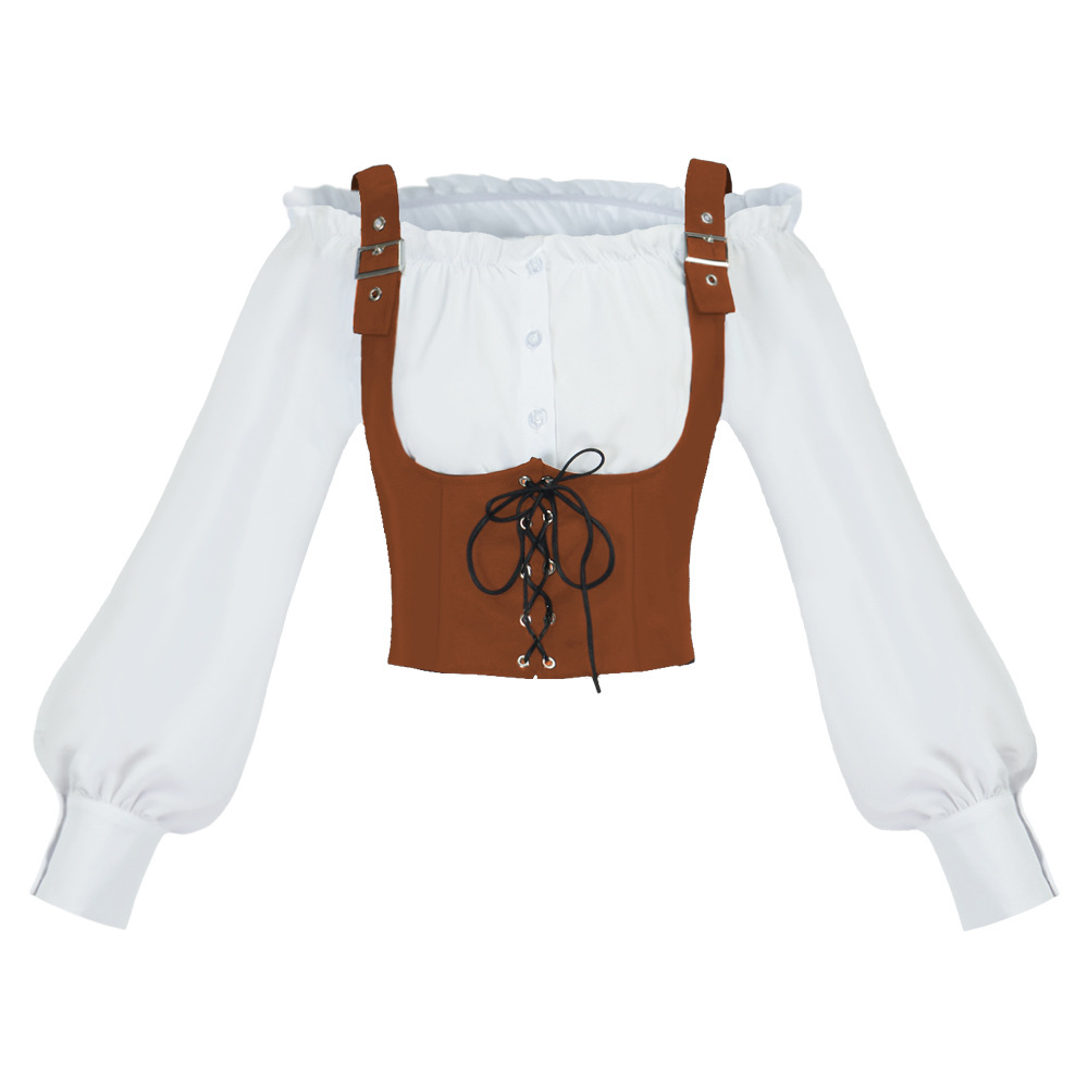 Retro Western-stijl damesblous - Tops recensie en prijs